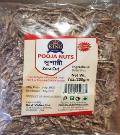 Nature King Pooja Nut Zera Cut